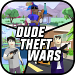 Dude Theft Wars Offline & Online Multiplayer Games icon