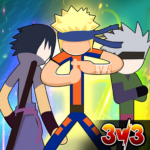 Stickman Ninja – 3v3 Battle Arena icon
